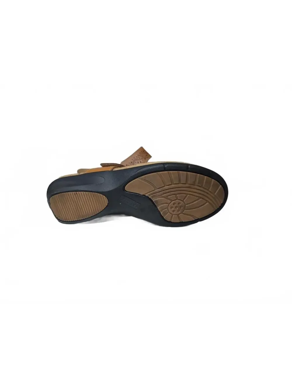 Propét Wynzie Women’s Leather Wedge‎ Flip Flop Sandals Tan Size 9.5 X/2E